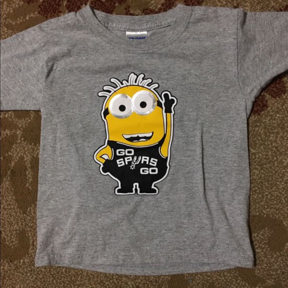 Minions Go Spurs Go 🏀 Custom T-shirt